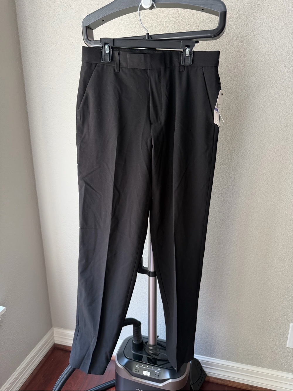 Calvin Klein Big Boys Suit Pants Slim Fit Flat-Front Stretch 18 Regular